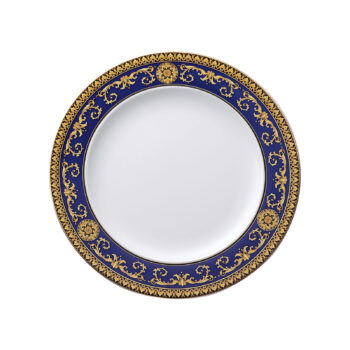 Versace by Rosenthal Medusa Blue Dinner Plate