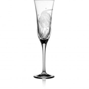 Varga Art Crystal Pacifica Sailfish Champagne Flute