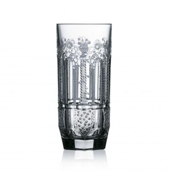 Varga Art Crystal Athens Clear Highball Glass
