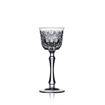 Varga Art Crystal Barcelona Clear Cordial Glass