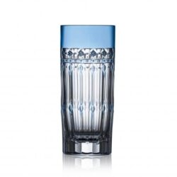 Varga Art Crystal Barcelona Sky Blue Highball