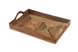 Calaisio Rectangular Tray With Handles, Medium
