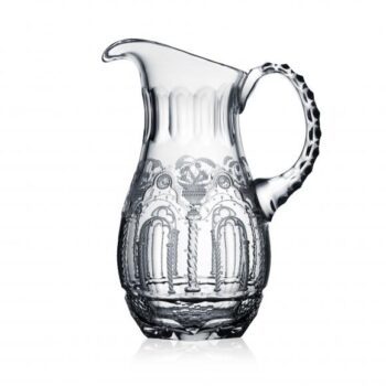 Varga Art Crystal Athens Clear Water Pitcher