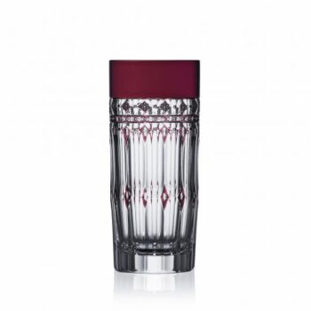 Varga Art Crystal Barcelona Amethyst Highball