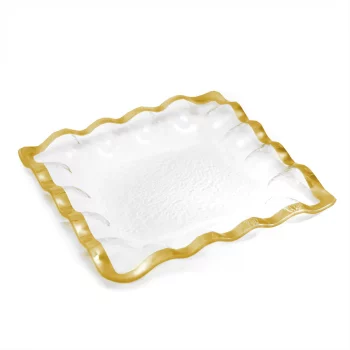 Annieglass Ruffle Square Server