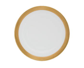 Royal Limoges Danielle Gold Round Cake/Pie Platter