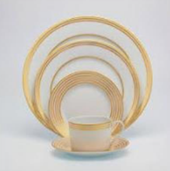 Royal Limoges Latitudes Gold Tea Pot