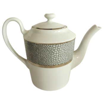Royal Limoges Makassar Platinum Coffee Pot
