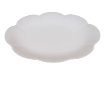 Royal Limoges Nymphea White Pickle Dish