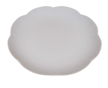Royal Limoges Nymphea White Round Cake/Pie Platter
