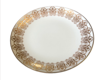 Royal Limoges Oasis Round Cake Plate