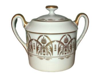 Royal Limoges Oasis Sugar Bowl