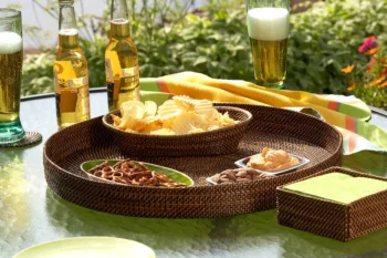 Calaisio Round Serving Tray, 19" Diameter - Image 3