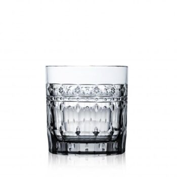 Varga Art Crystal Barcelona Clear Double Old Fashioned Glass