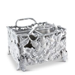 Arthur Court Butterfly Flatware Caddy