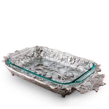 Arthur Court Butterfly 3-Quart Pyrex Casserole