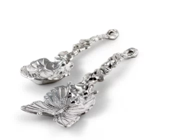 Arthur Court Butterfly Serving Set - Image 2