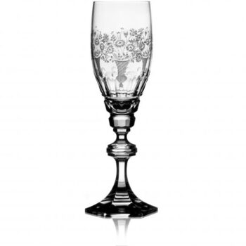 Varga Art Crystal Florence Clear Champagne Glass