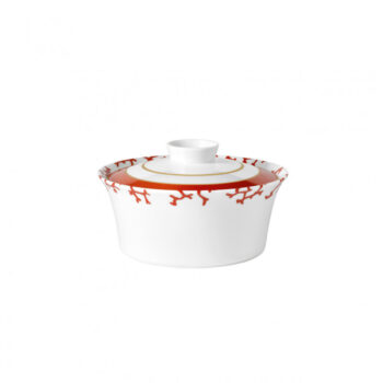 Raynaud Cristobal Coral Chinese Covered Vegetable Dish