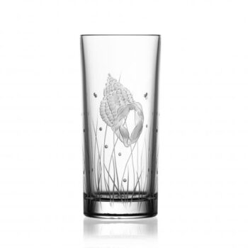 Varga Art Crystal Pacifica Shell Highball