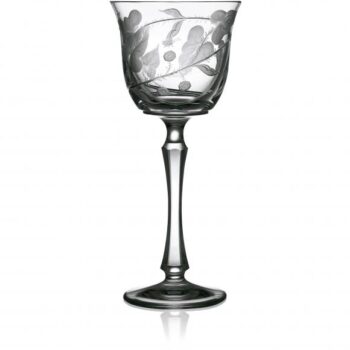 Varga Art Crystal Rainforest Clear Water Glass