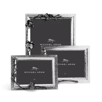 Michael Aram Black Orchid Picture Frame 5 x 7 - Image 2