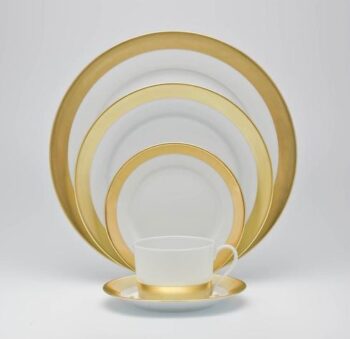 Royal Limoges Danielle Gold Salad Bowl