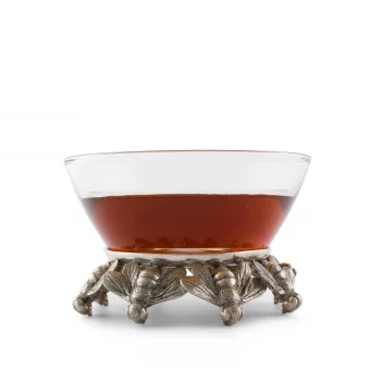 Vagabond House Honeybee Glass Bowl 5"D - Image 2