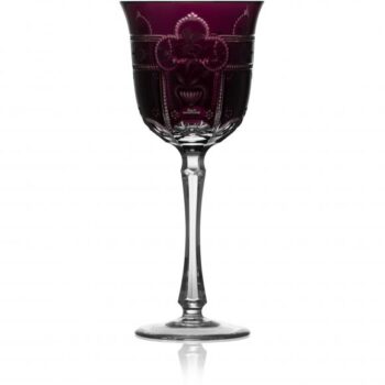 Varga Art Crystal Imperial Amethyst Water Glass