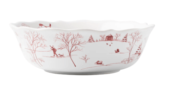 Juliska Country Estate Serving Bowl 10 in - Winter Frolic - Image 2