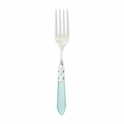 Vietri Aladdin Brillant Aqua Serving Fork