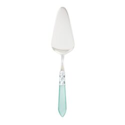 Vietri Aladdin Brillant Aqua Pastry Server