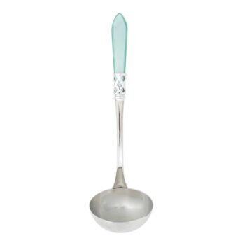 Vietri Aladdin Brillant Aqua Soup Ladle