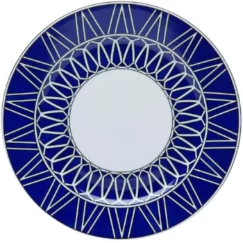 Royal Limoges Blue Star Dinner Plate
