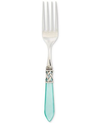 Vietri Aladdin Antique Aqua Serving Fork