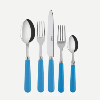 Sabre Pop Cerulean Blue Flatware