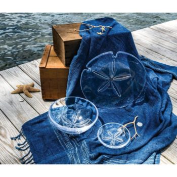 Simon Pearce Sand Dollar Plate, Medium - Image 3