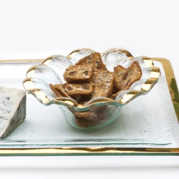 Annieglass Ruffle Dip Bowl - Image 2