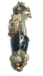Quest Judaica Collection Mezuzah Noah's Ark 4"L