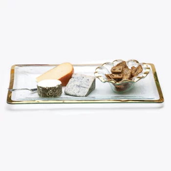 Annieglass Roman Antique Buffet Server