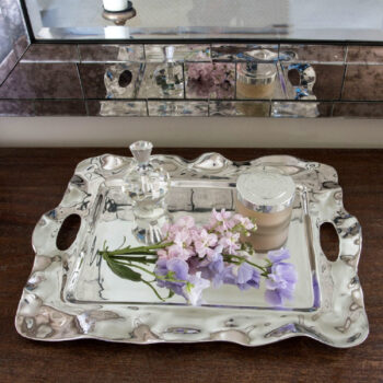 Beatriz Ball VENTO Rebecca Medium Rectangular Tray with Handles - Image 2