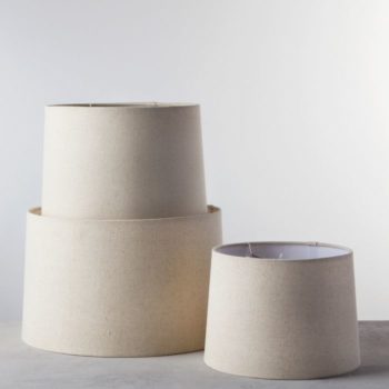 Simon Pearce Linen Barrel Shade - Natural - Image 2