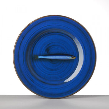 Mario Luca Giusti Aimone Blue Salad/Dessert Plate