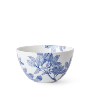 Caskata Arbor Blue Tall Cereal Bowl 5.75" x 3"