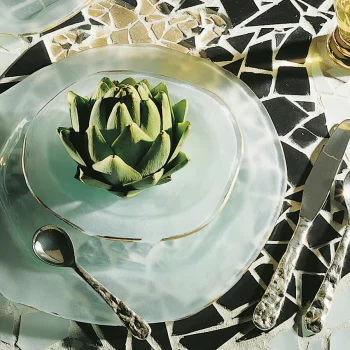 Annieglass Shells Salad Plate - Image 2