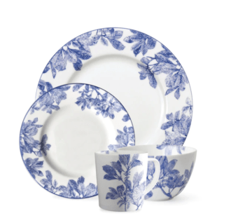 Caskata Arbor Blue 4 Piece Place setting