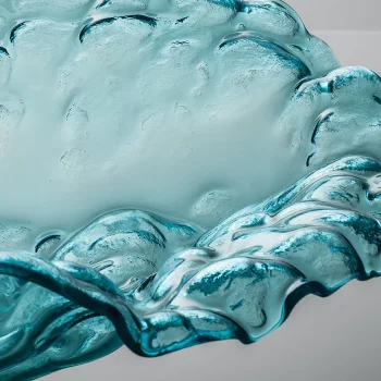 Annieglass Water Sculpture Bowl - Image 2
