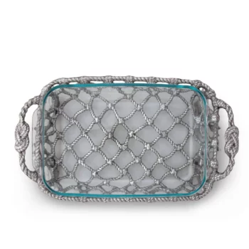 Arthur Court Fish Net Casserole/Pyrex Holder - Image 4