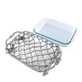 Arthur Court Fish Net Casserole/Pyrex Holder - Image 3