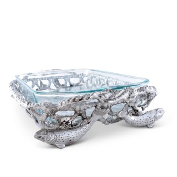 Arthur Court Fish Net Casserole/Pyrex Holder - Image 2
